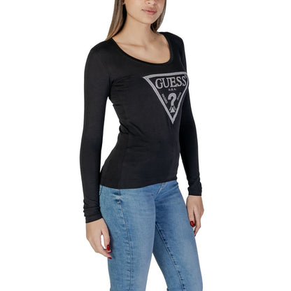 Black Cotton Tops & T-Shirt