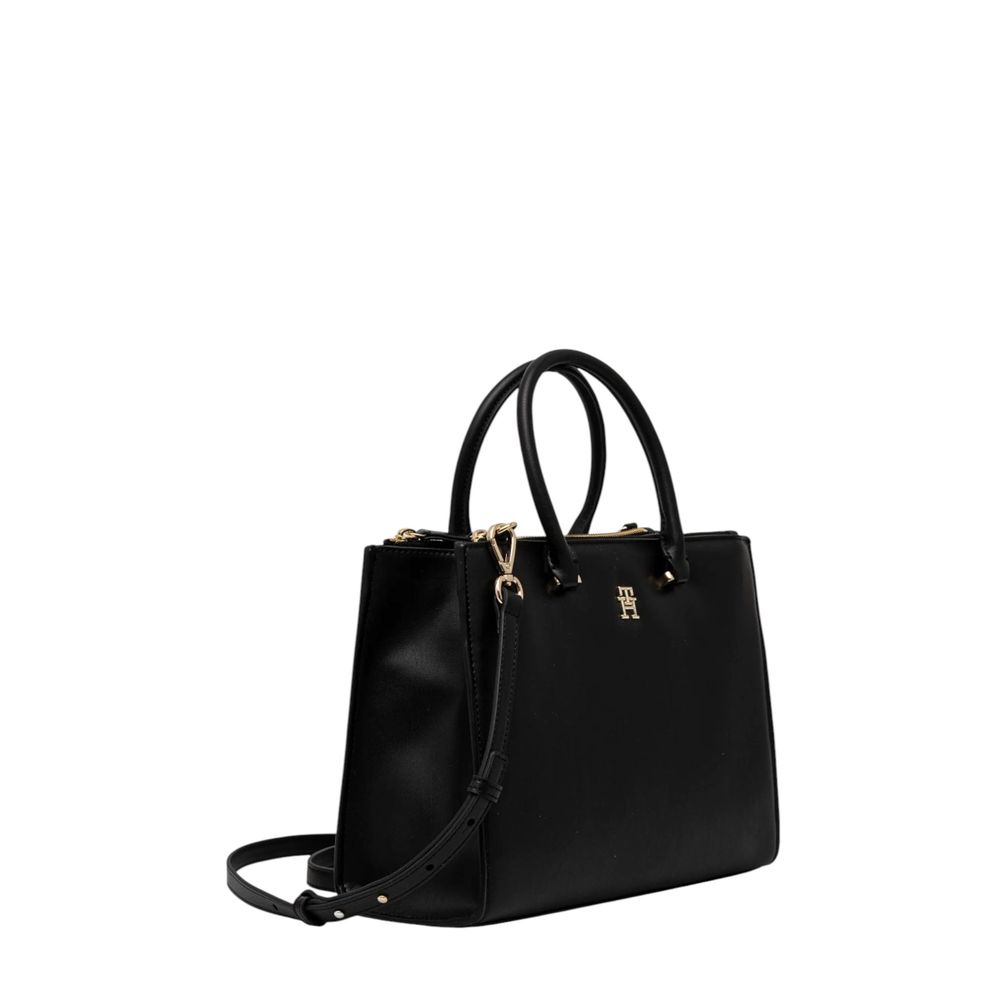 Black Polyethylene Handbag