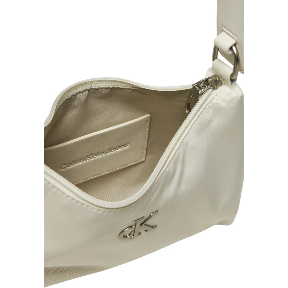 White Recycled Polyester Handbag