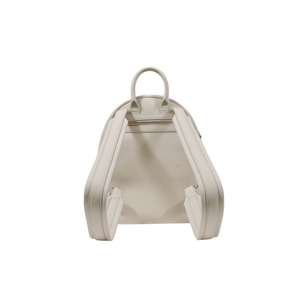 Beige Polyethylene Backpack