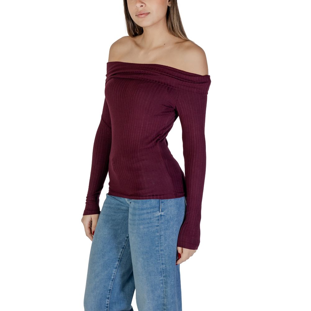 Bordeaux Viscose Tops & T-Shirt