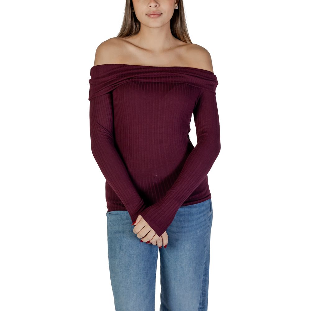 Bordeaux Viscose Tops & T-Shirt