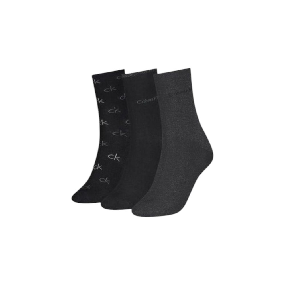 Black Cotton Sock