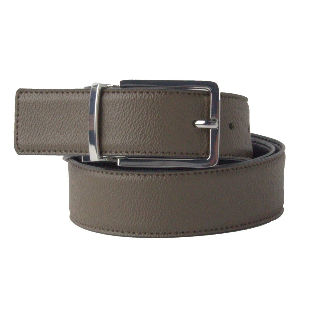 Brown Leather Di Calfskin Belt