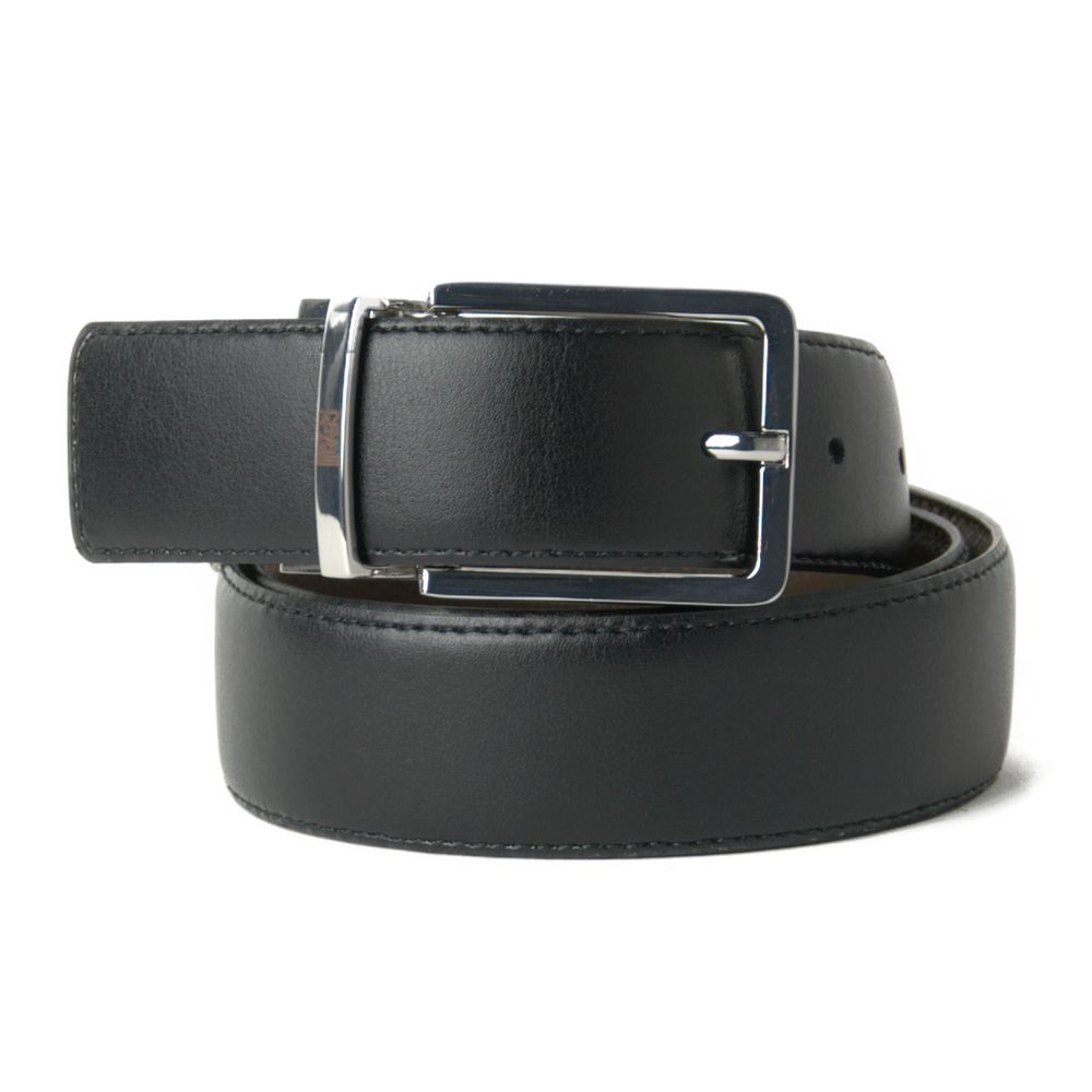 Brown Leather Di Calfskin Belt