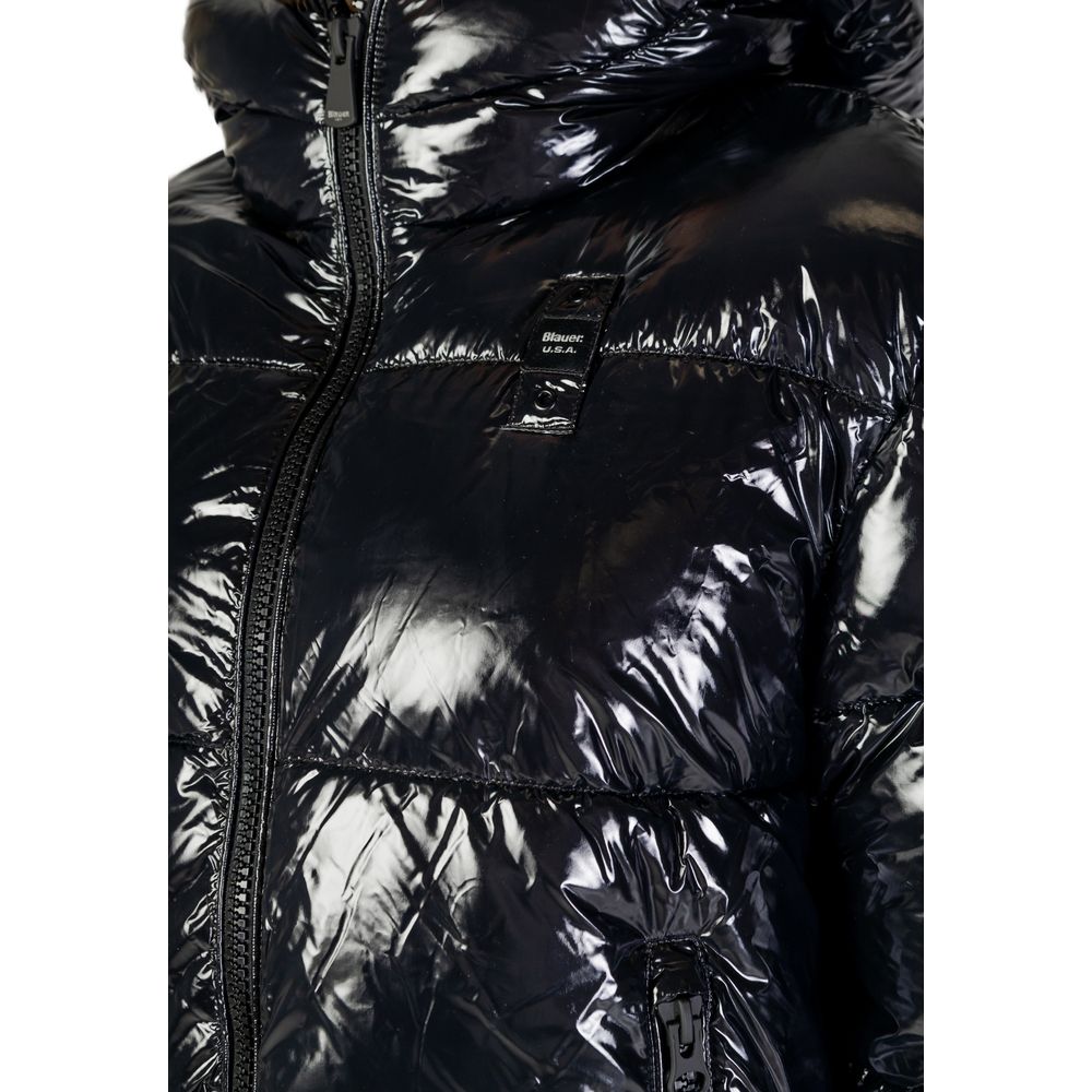 Black Polyamide Jackets & Coat