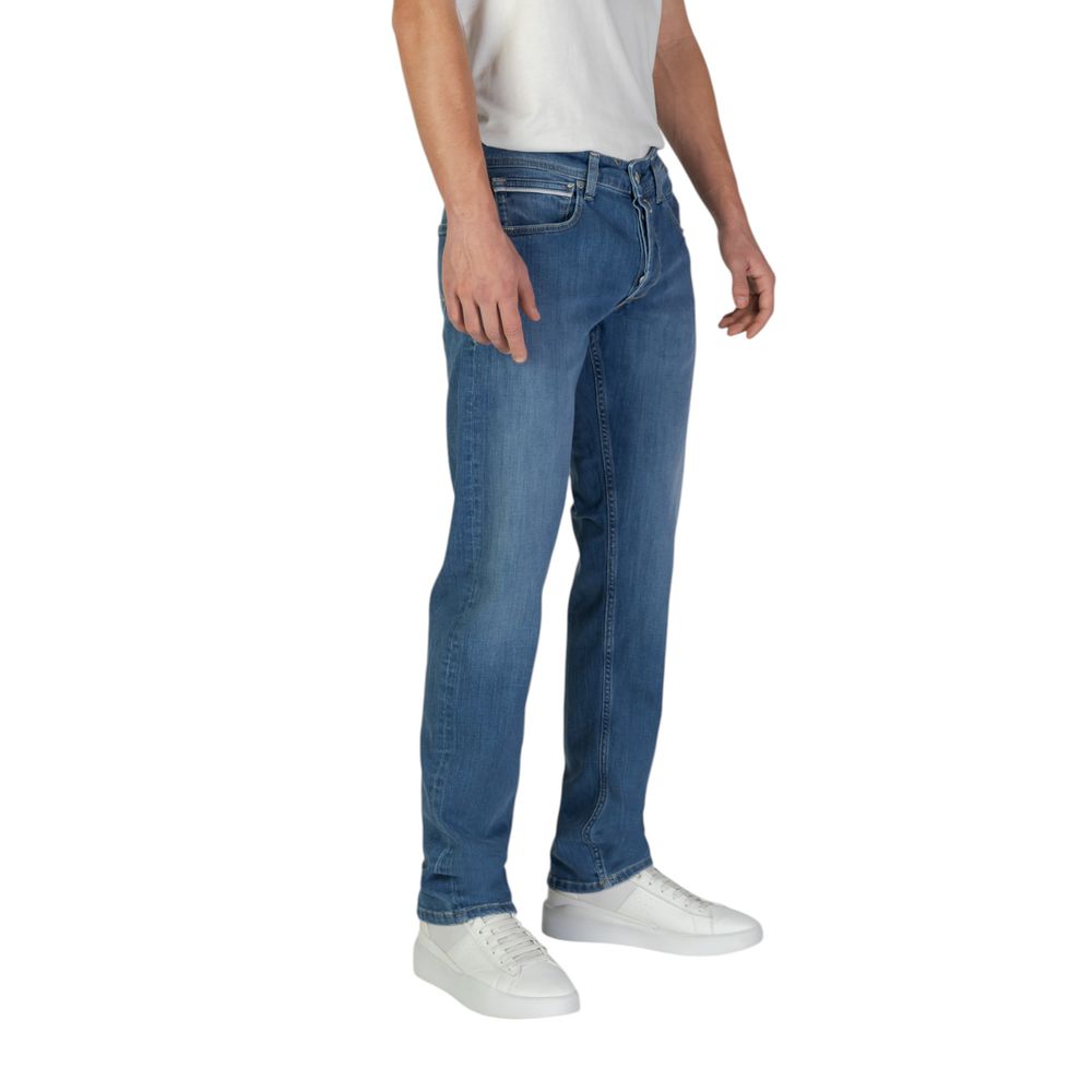 Blue Cotton Jeans & Pant