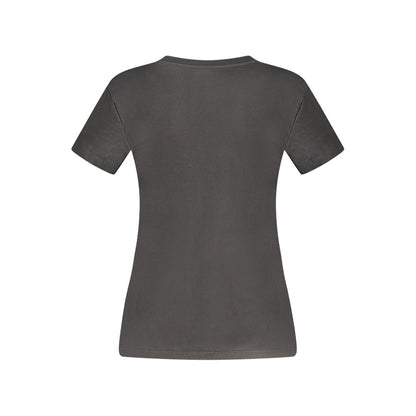 Black Cotton Tops & T-Shirt