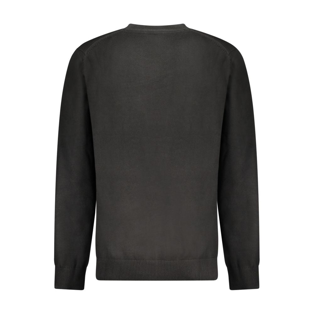 Black Cotton Sweater