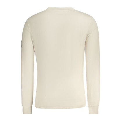 Beige Cotton Sweater