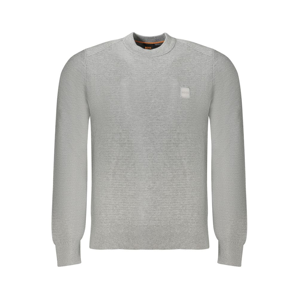 Gray Cotton Sweater