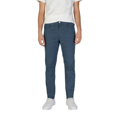 Blue Cotton Jeans & Pant