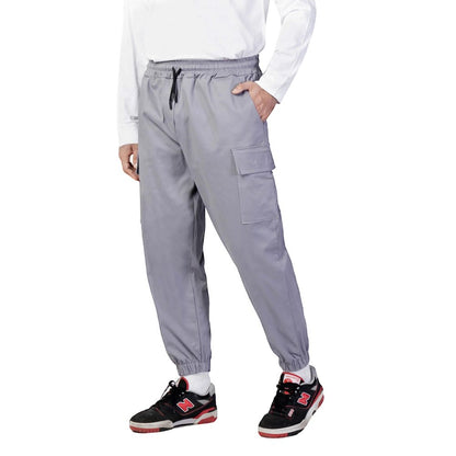 Gray Cotton Jeans & Pant