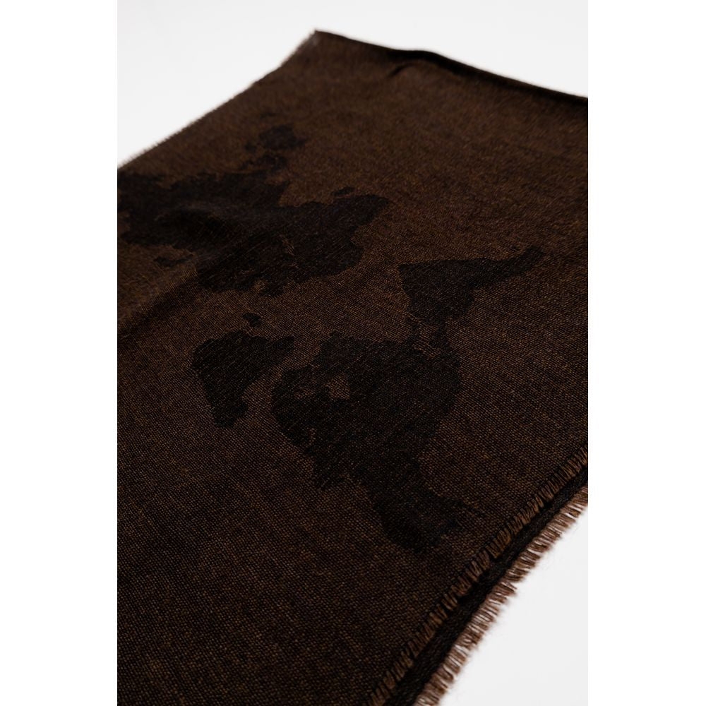 Brown Viscose Scarf