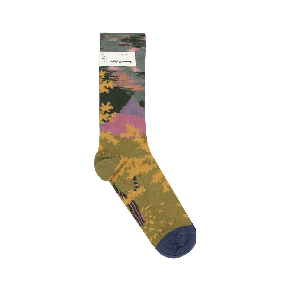 Wormwood Landscape Socks