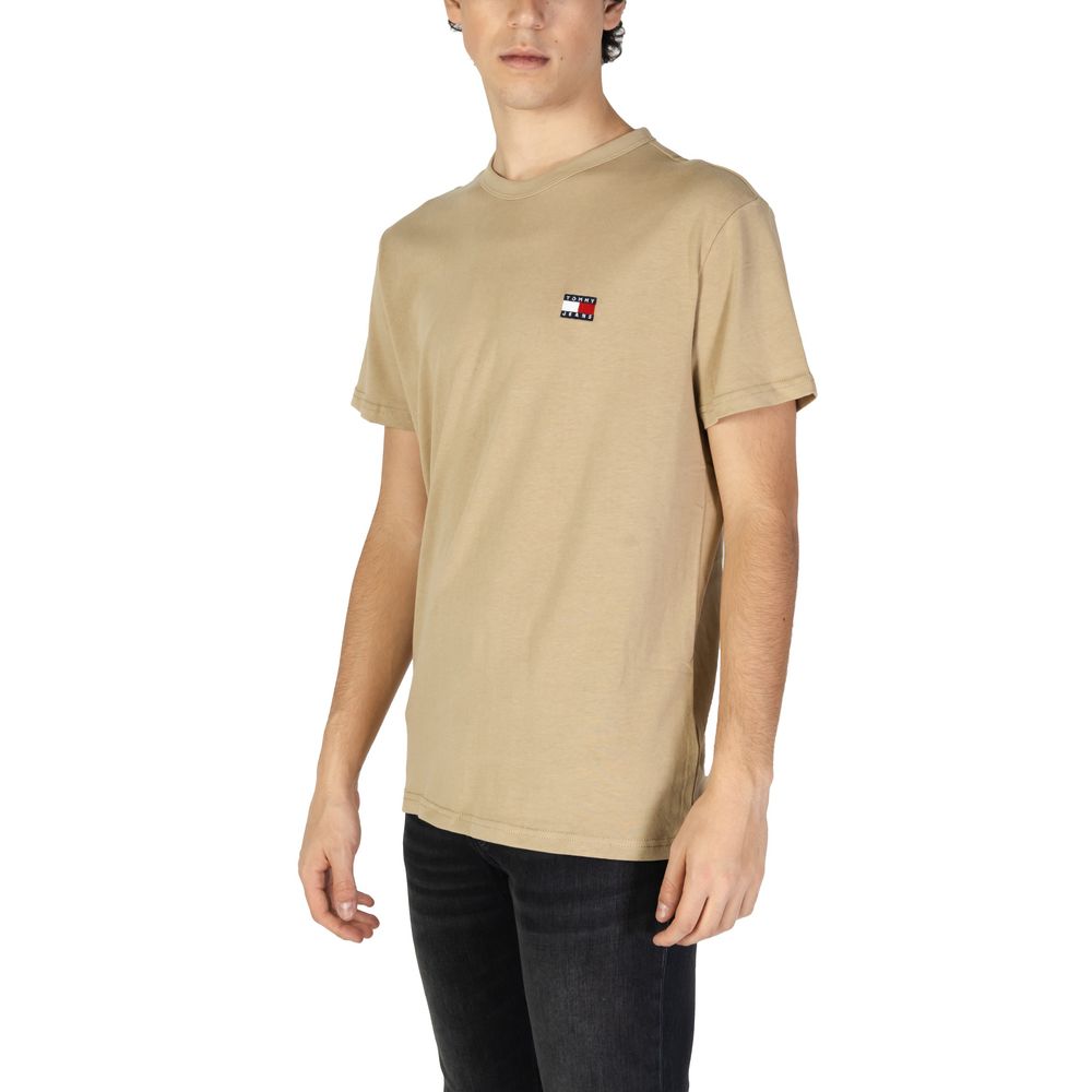 Beige Cotton Rigenerato T-Shirt