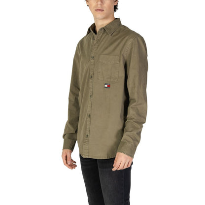 Green Cotton Rigenerato Shirt