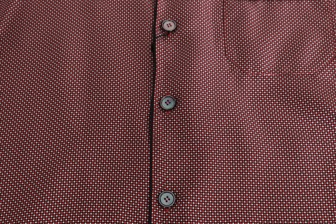 Elegant Polka Dot Silk Shirt