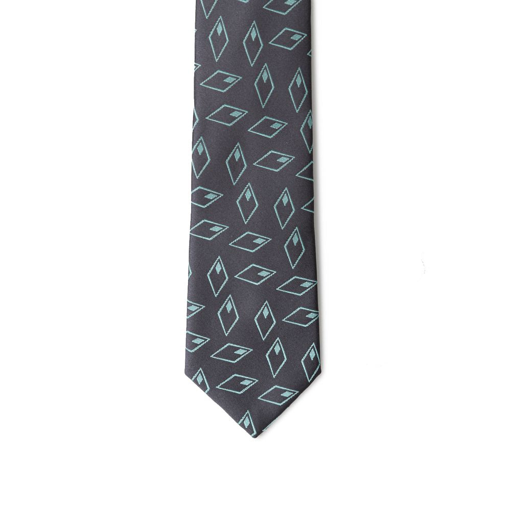 Gray Silk Ties & Bowty