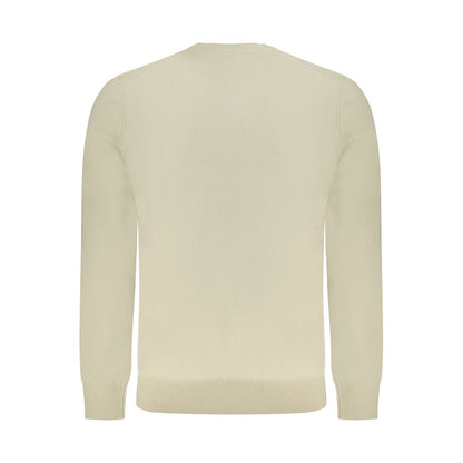 Beige Cotton Sweater