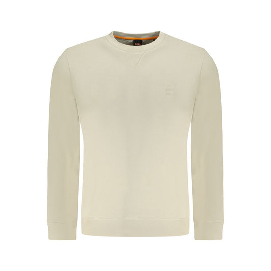 Beige Cotton Sweater