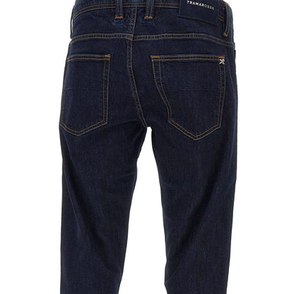 Blue Cotton Jeans & Pant