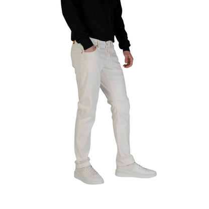 White Cotton Jeans & Pant