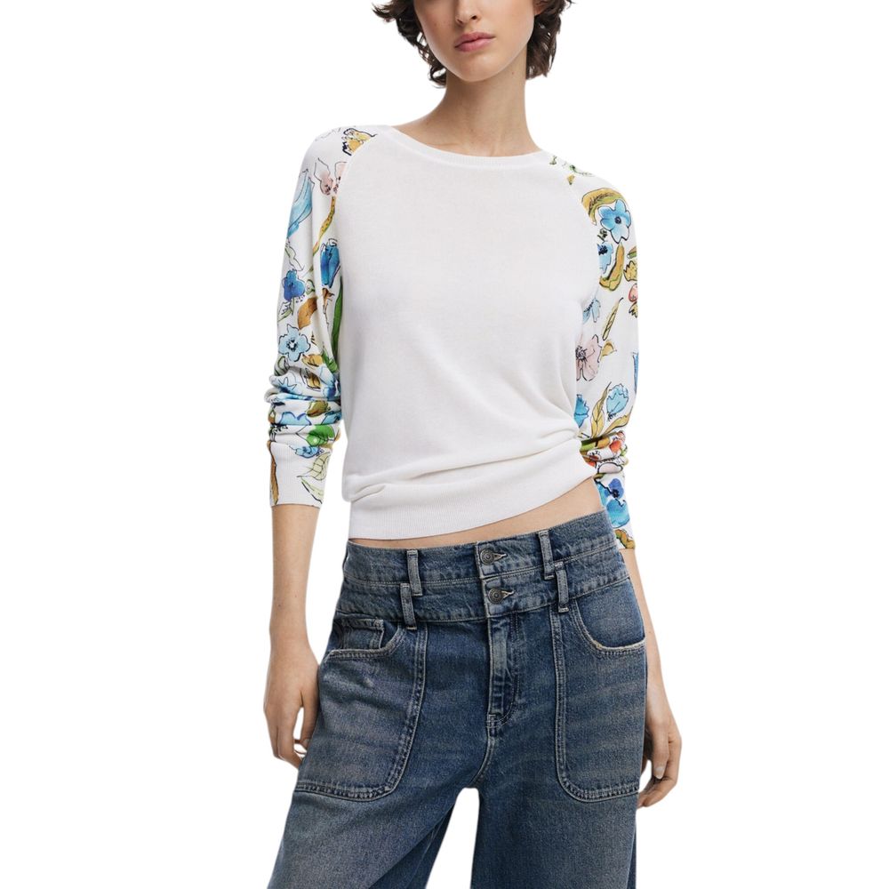 White Viscose Tops & T-Shirt