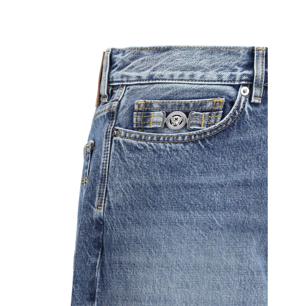 Barocco Turn-Up Jeans