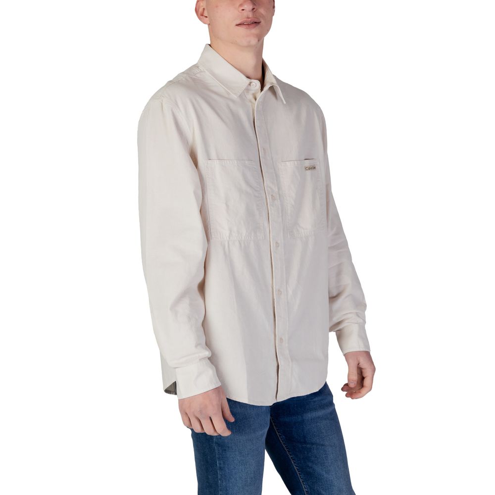 Beige Cotton Rigenerato Shirt