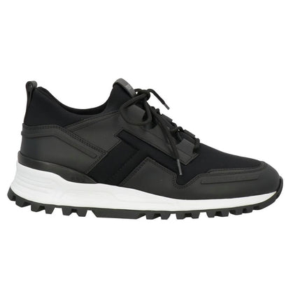 Black Calfskin Men Sneaker