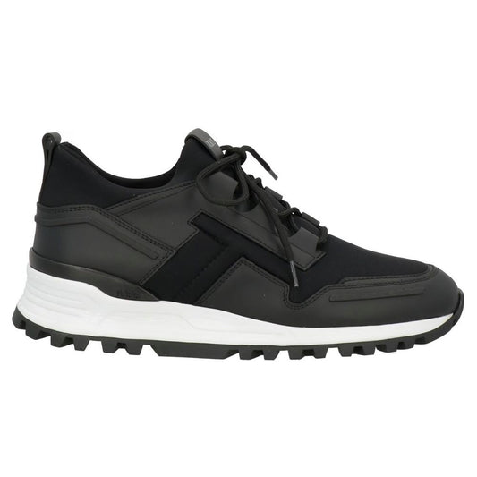 Black Calfskin Men Sneaker