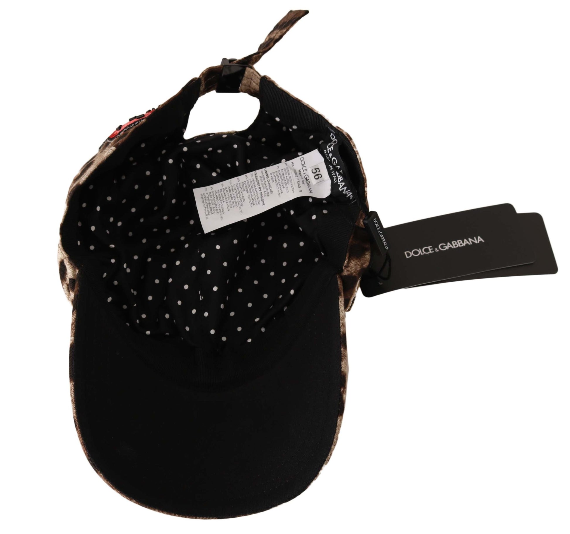 Elegant Sequined Leopard Baseball Cap