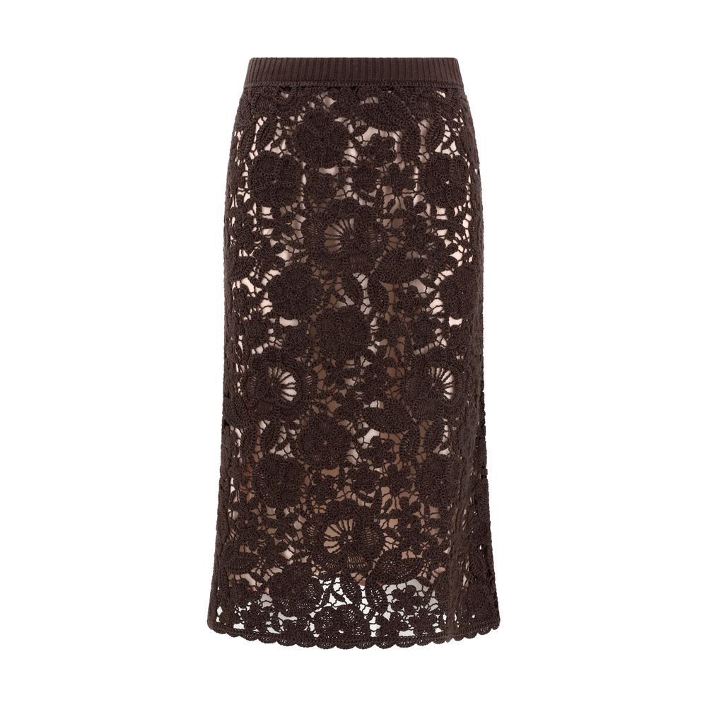 Crochet Midi Skirt
