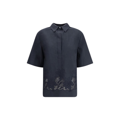 Short sleeves embroidered Shirt