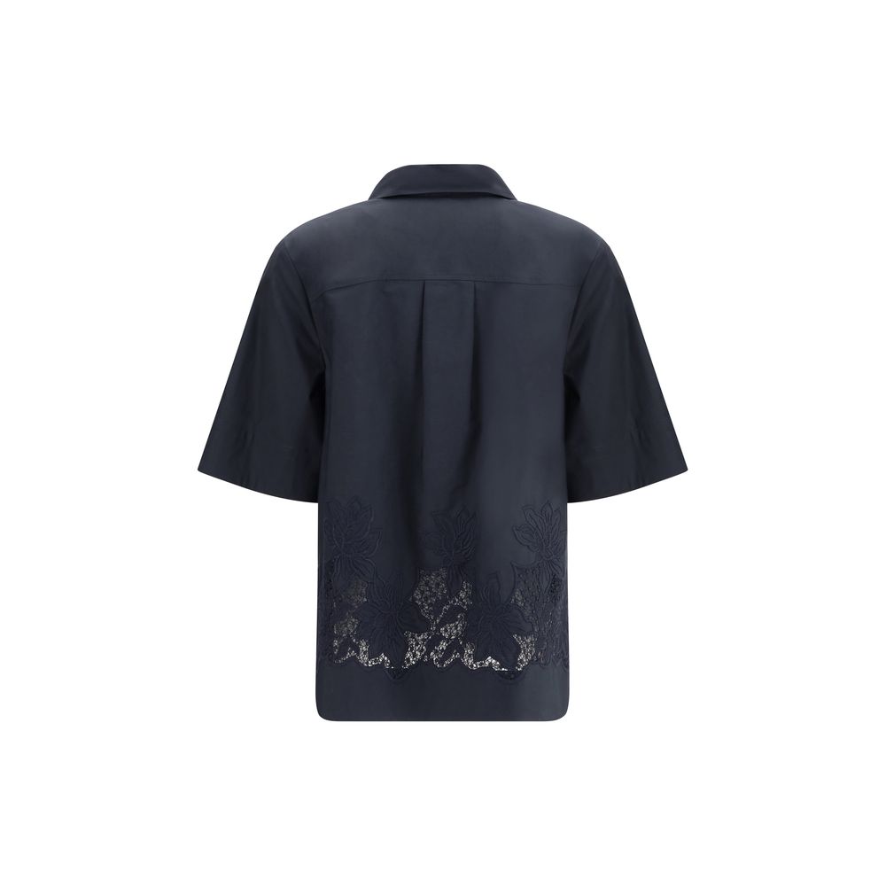 Short sleeves embroidered Shirt