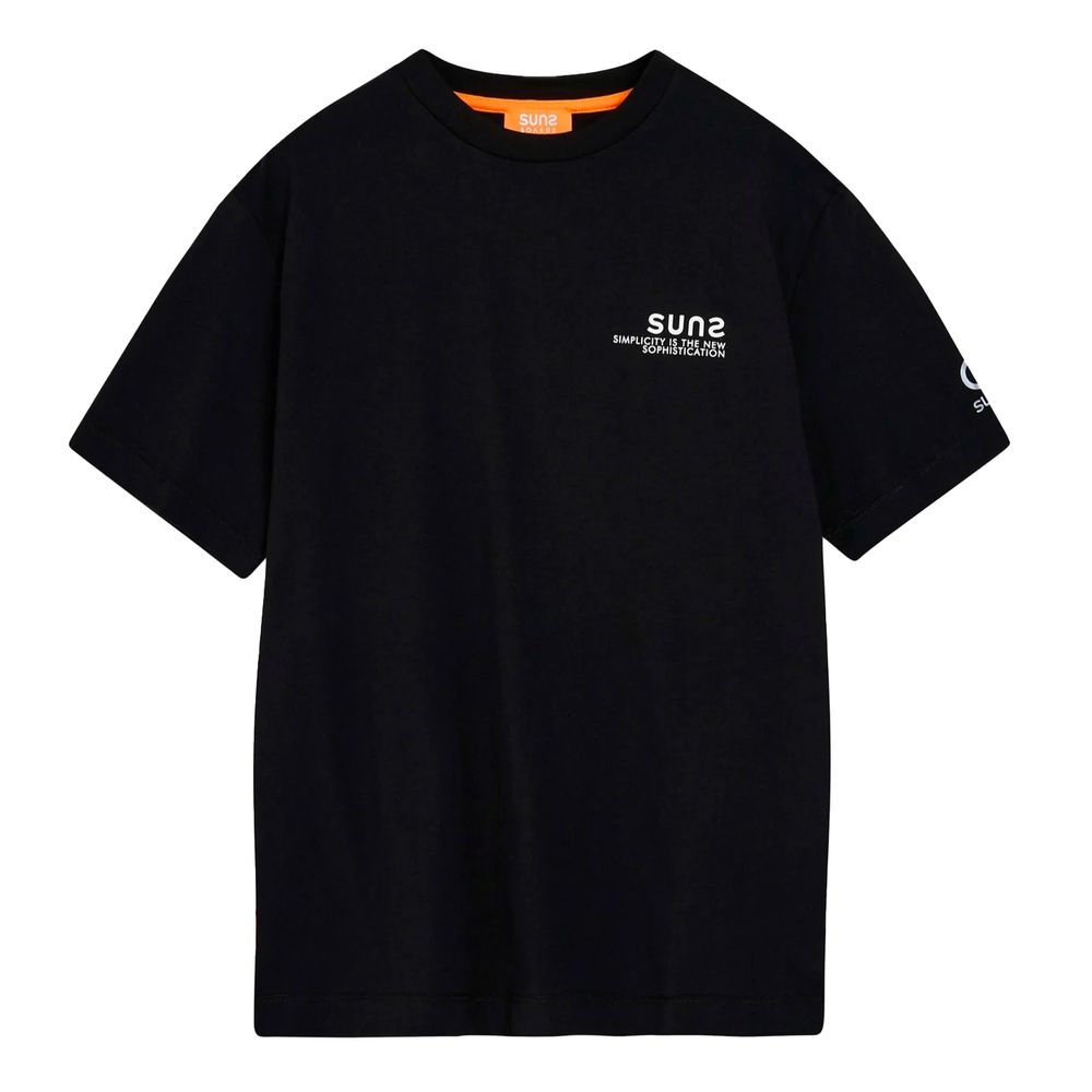Black Cotton T-Shirt