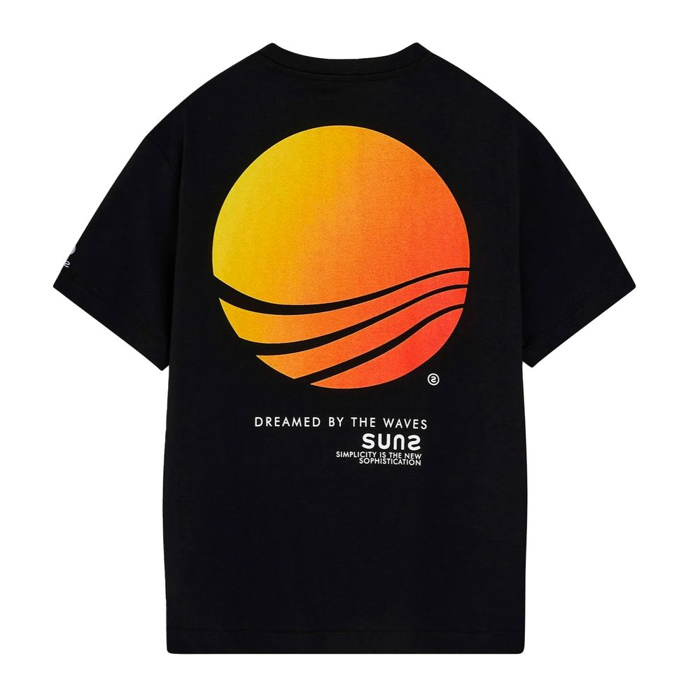 Black Cotton T-Shirt