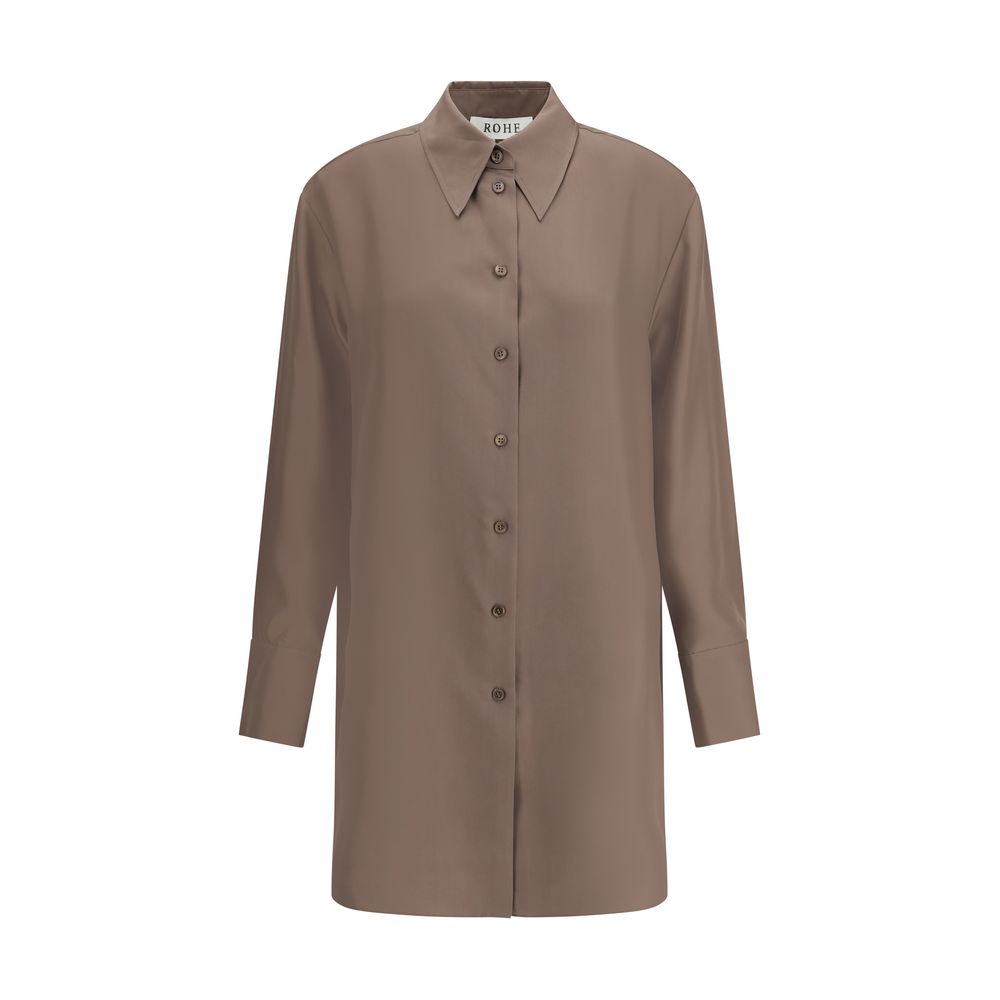 Long silk Shirt