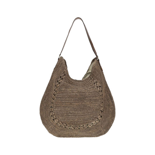 Meva Raffia Shoulder Bag