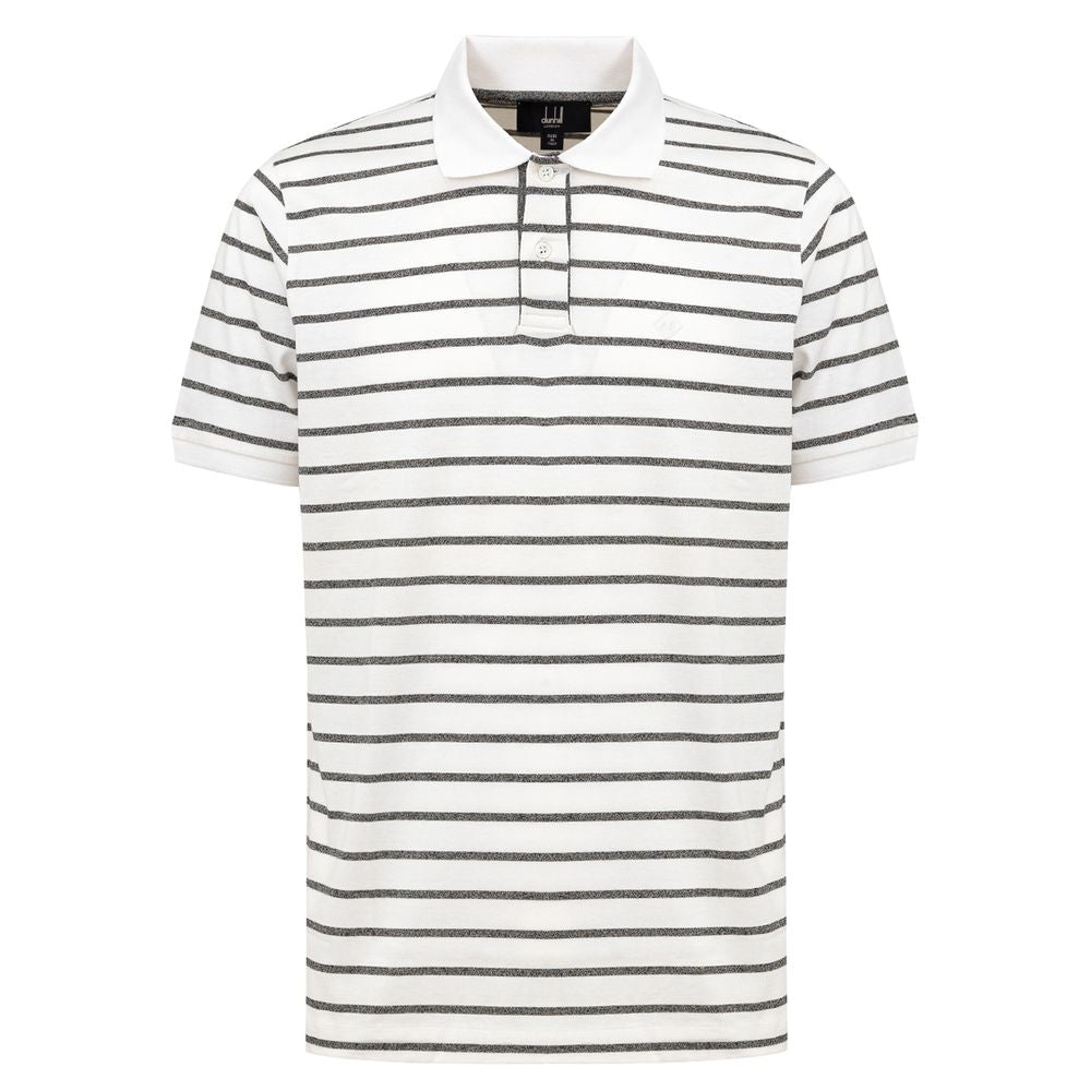 White Cotton Polo Shirt