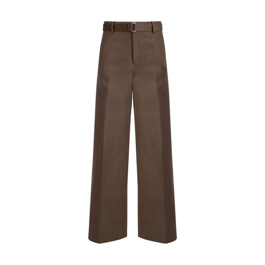 Double-faced Silk Cotton Pants