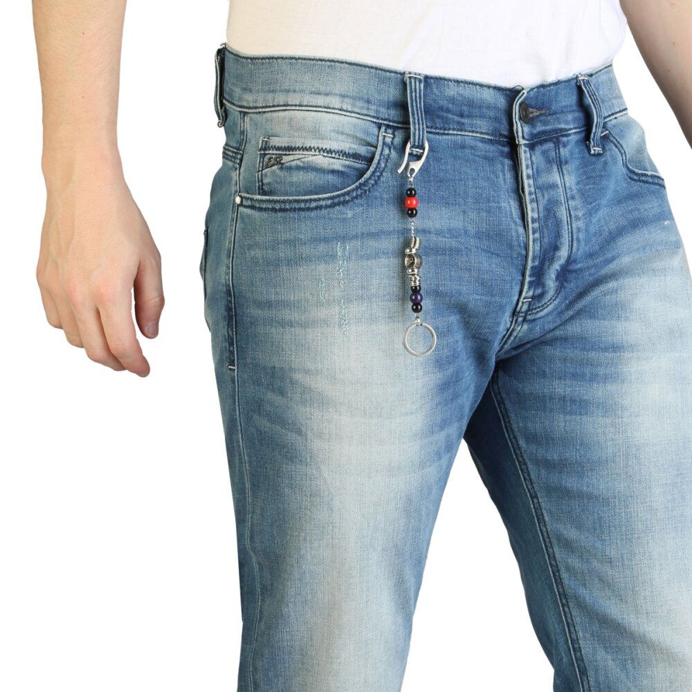 Blue Cotton Men's Slim Fit Jean