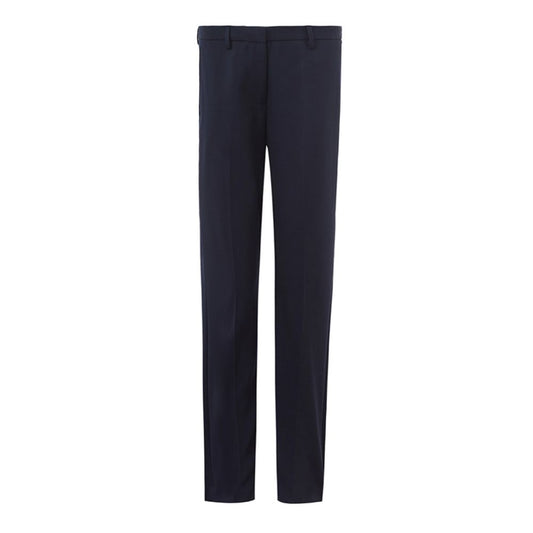 Blue Wool Jeans & Pant