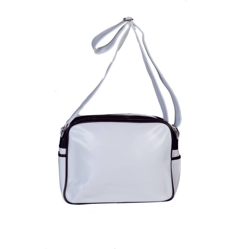 White Synthetic Handbag