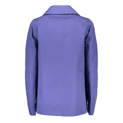Blue Cotton Jackets & Coat