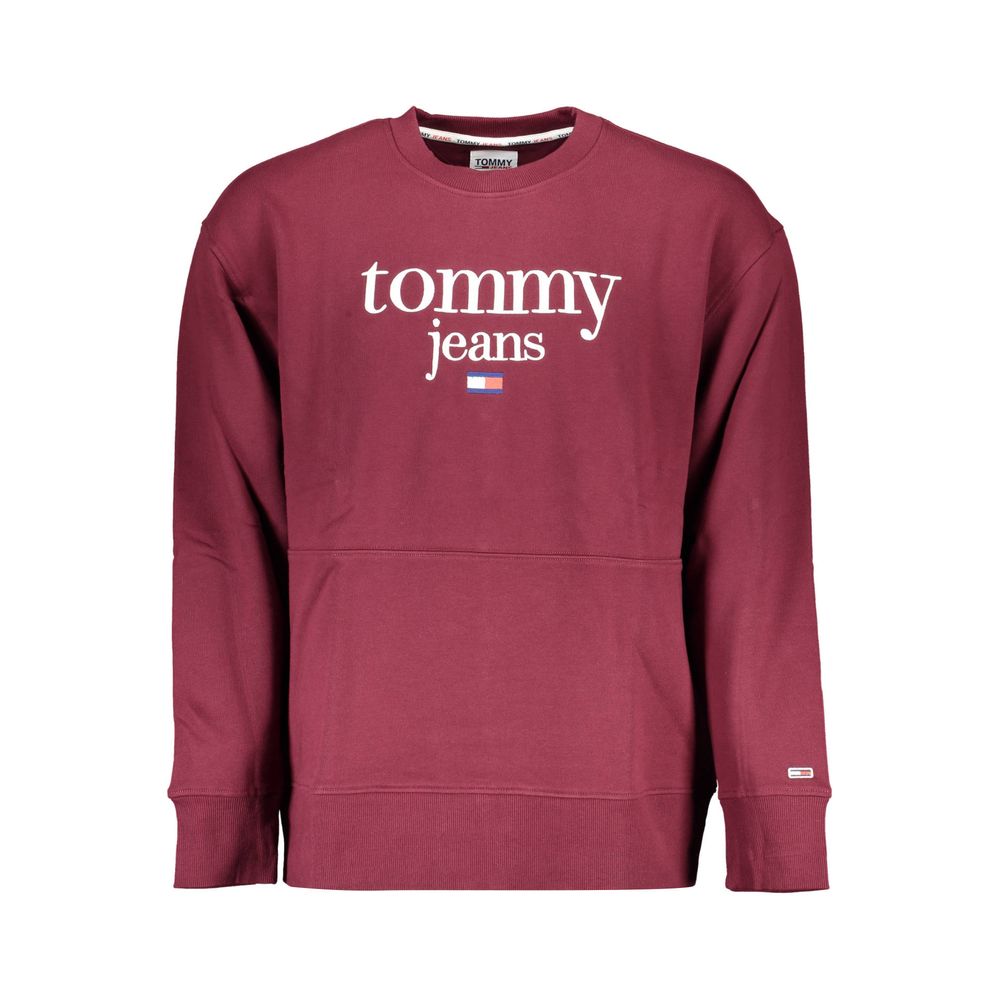 Purple Cotton Men Sweater