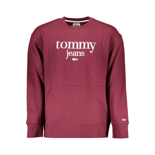 Purple Cotton Men Sweater