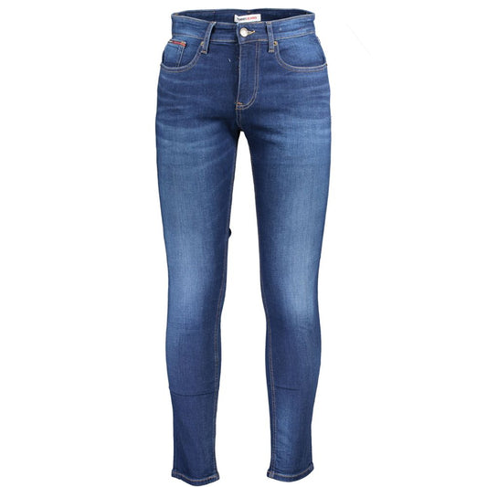 Blue Cotton Jeans & Pant