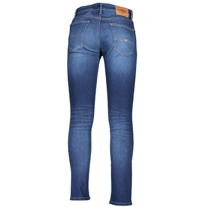 Blue Cotton Jeans & Pant